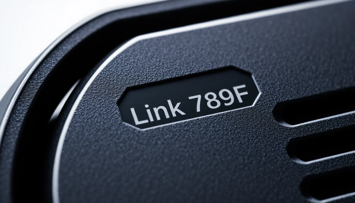 Visual of a durable Link 789F component highlighting industrial precision and robust construction for mechanical applications.