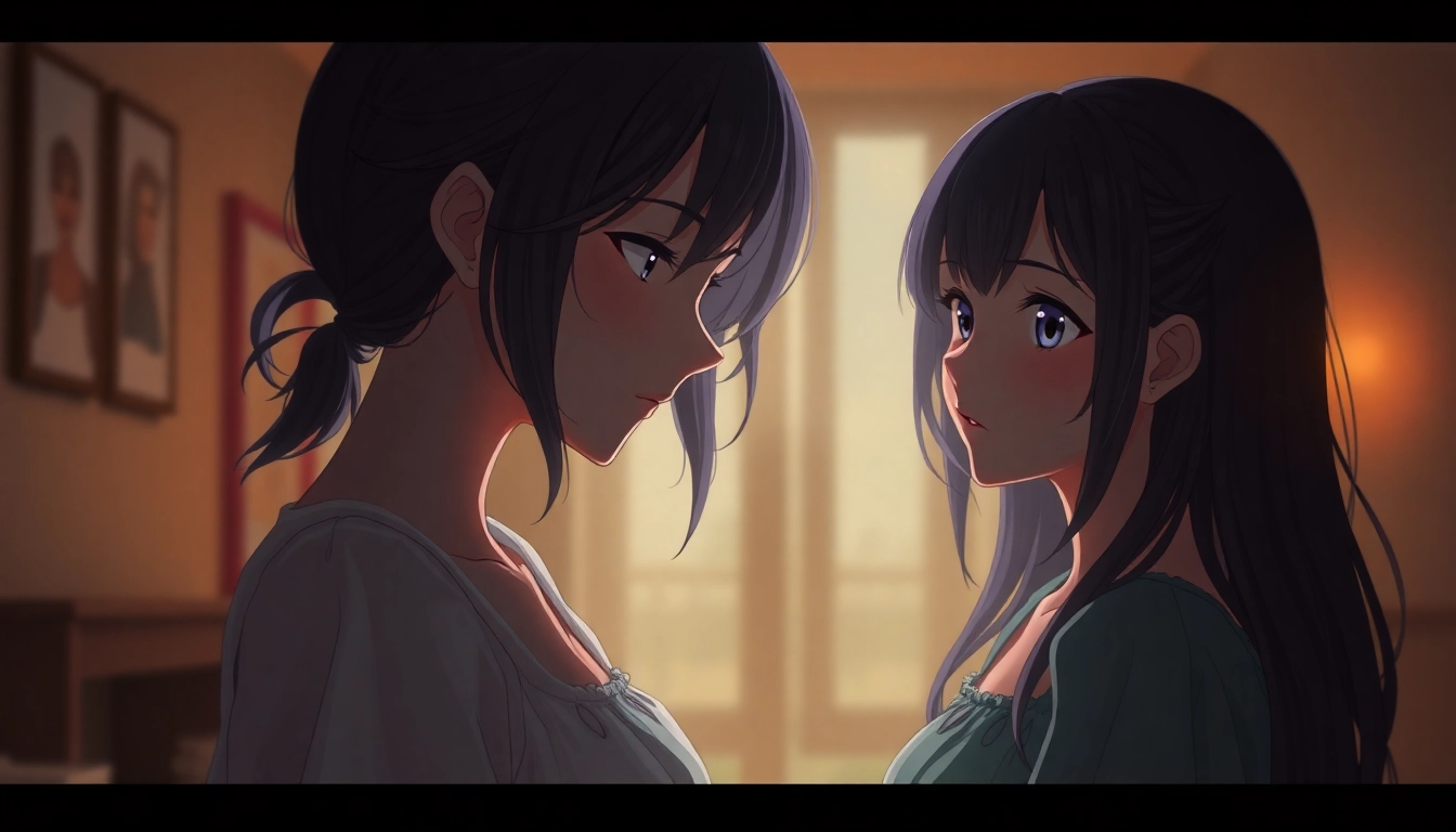 In-depth view of a high-quality NSFW AI scene demonstrating emotional AI with detailed characters and realistic environment.